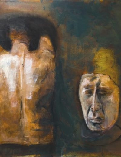 Portal. Pastel and acrylic on canvas. GB SMith art